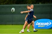 6 August 2019; Ross Byrne during Ireland Rugby squad training at Carton House in Maynooth, Kildare. Photo by Ramsey Cardy/Sportsfile
