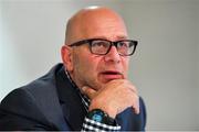 6 August 2019; Promoter Lou DiBella of DiBella Entertainment during a Times Square Boxing Co. press conference at The Westbury Hotel in Dublin. Photo by Brendan Moran/Sportsfile