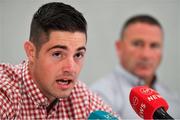6 August 2019; Boxer Joe Ward during a Times Square Boxing Co. press conference at The Westbury Hotel in Dublin. Photo by Brendan Moran/Sportsfile