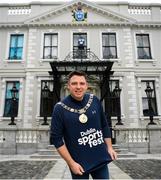 6 August 2019; Ambassador and Lord Mayor of Dublin Paul McAuliffe is photographed at The Mansion House for the launch of the #ThisIsMyDublin campaign promoting Dublin City Sportsfest 2019. A week-long celebration of sport & physical activity from 23-29 of September. Everyone is encouraged participate regardless of age, ability or background. For more information visit http://www.dublincity.ie/sportsfest. Photo by Stephen McCarthy/Sportsfile