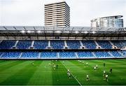 6 August 2019; A genreal view during a Dundalk training session at Tehelné pole Stadium in Bratislava, Slovakia. Photo by Vid Ponikvar/Sportsfile