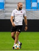 6 August 2019; Strength and conditioning coach Graham Norton during a Dundalk training session at Tehelné pole Stadium in Bratislava, Slovakia. Photo by Vid Ponikvar/Sportsfile