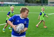 7 August 2019; Participants during the Bank of Ireland Leinster Rugby Summer Camp at Lansdowne FC in Dublin. Photo by Piaras Ó Mídheach/Sportsfile