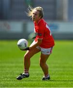 5 August 2019; Katie Quirke of Cork during the All-Ireland Ladies Football Minor A Championship Final match between Cork and Monaghan at Bord na Móna O'Connor Park in Tullamore, Offaly. Photo by Piaras Ó Mídheach/Sportsfile