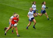 5 August 2019; Katie Quirke of Cork during the All-Ireland Ladies Football Minor A Championship Final match between Cork and Monaghan at Bord na Móna O'Connor Park in Tullamore, Offaly. Photo by Piaras Ó Mídheach/Sportsfile
