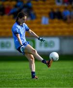 5 August 2019; Sinéad Aherne of Dublin during the TG4 All-Ireland Ladies Football Senior Championship Quarter-Final match between Dublin and Kerry at Bord na Móna O'Connor Park in Tullamore, Offaly. Photo by Piaras Ó Mídheach/Sportsfile