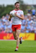 4 August 2019; Brian Kennedy of Tyrone during the GAA Football All-Ireland Senior Championship Quarter-Final Group 2 Phase 3 match between Tyrone and Dublin at Healy Park in Omagh, Tyrone. Photo by Brendan Moran/Sportsfile