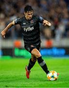 7 August 2019; Jamie McGrath of Dundalk in action during the UEFA Europa League 3rd Qualifying Round 1st Leg match between SK Slovan Bratislava and Dundalk at Tehelné pole Stadium in Bratislava, Slovakia. Photo by Vid Ponikvar/Sportsfile