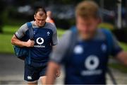 8 August 2019; Rhys Ruddock arrives for an Ireland Rugby training session at Carton House in Maynooth, Kildare. Photo by Brendan Moran/Sportsfile
