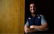 8 August 2019; Rob Herring poses for a portrait after an Ireland rugby press conference at Carton House in Maynooth, Kildare. Photo by Brendan Moran/Sportsfile