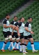 9 August 2019; Cian Healy during the Ireland Rugby Captain's Run at the Aviva Stadium in Dublin. Photo by David Fitzgerald/Sportsfile
