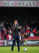 9 August 2019; Shelbourne manager Ian Morris prior to the Extra.ie FAI Cup First Round match between Bohemians and Shelbourne at Dalymount Park in Dublin. Photo by Stephen McCarthy/Sportsfile