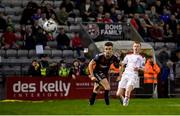 9 August 2019; Shane Farrell of Shelbourne shoots to score his side's second goal during the Extra.ie FAI Cup First Round match between Bohemians and Shelbourne at Dalymount Park in Dublin. Photo by Stephen McCarthy/Sportsfile
