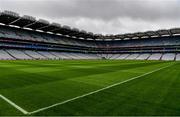 10 August 2019; A general view of Croke Park ahead of the Electric Ireland GAA Football All-Ireland Minor Championship Semi-Final match between Cork and Mayo at Croke Park in Dublin. Photo by Sam Barnes/Sportsfile