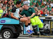 10 August 2019; Joey Carbery of Ireland leaves the pitch after picking up an injury during the Guinness Summer Series 2019 match between Ireland and Italy at the Aviva Stadium in Dublin. Photo by Brendan Moran/Sportsfile