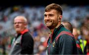 10 August 2019; Aidan O'Shea of Mayo arrives to inspect the pitch during half time in the minor game which preceded the GAA Football All-Ireland Senior Championship Semi-Final match between Dublin and Mayo at Croke Park in Dublin. Photo by Ray McManus/Sportsfile