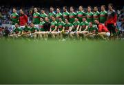 10 August 2019; A selection of the Mayo squad pose for their photograph prior to the GAA Football All-Ireland Senior Championship Semi-Final match between Dublin and Mayo at Croke Park in Dublin. Photo by Stephen McCarthy/Sportsfile