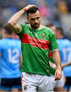 10 August 2019; Kevin McLoughlin of Mayo following the GAA Football All-Ireland Senior Championship Semi-Final match between Dublin and Mayo at Croke Park in Dublin. Photo by Ramsey Cardy/Sportsfile