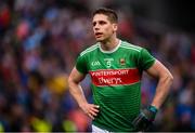 10 August 2019; Lee Keegan of Mayo following the GAA Football All-Ireland Senior Championship Semi-Final match between Dublin and Mayo at Croke Park in Dublin. Photo by Stephen McCarthy/Sportsfile