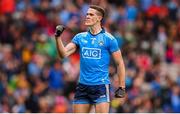 10 August 2019; Brian Fenton of Dublin celebrates following the GAA Football All-Ireland Senior Championship Semi-Final match between Dublin and Mayo at Croke Park in Dublin. Photo by Stephen McCarthy/Sportsfile