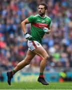 10 August 2019; Tom Parsons of Mayo during the GAA Football All-Ireland Senior Championship Semi-Final match between Dublin and Mayo at Croke Park in Dublin. Photo by Piaras Ó Mídheach/Sportsfile