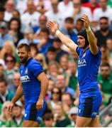 10 August 2019; Carlo Canna of Italy during the Guinness Summer Series 2019 match between Ireland and Italy at the Aviva Stadium in Dublin. Photo by Seb Daly/Sportsfile