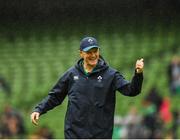 10 August 2019; Ireland head coach Joe Schmidt during the Guinness Summer Series 2019 match between Ireland and Italy at the Aviva Stadium in Dublin. Photo by Seb Daly/Sportsfile