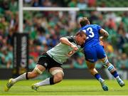 10 August 2019; Matteo Minozzi of Italy is tackled by Tommy O'Donnell of Ireland during the Guinness Summer Series 2019 match between Ireland and Italy at the Aviva Stadium in Dublin. Photo by Seb Daly/Sportsfile