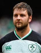 10 August 2019; Iain Henderson of Ireland prior to the Guinness Summer Series 2019 match between Ireland and Italy at the Aviva Stadium in Dublin. Photo by Brendan Moran/Sportsfile