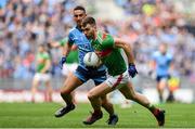 10 August 2019; Seamus O'Shea of Mayo during the GAA Football All-Ireland Senior Championship Semi-Final match between Dublin and Mayo at Croke Park in Dublin. Photo by Ramsey Cardy/Sportsfile