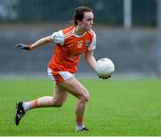 10 August 2019; Catherine Merley of Armaghin during the TG4 All-Ireland Ladies Football Senior Championship Quarter-Final match between Mayo and Armagh at Glennon Brothers Pearse Park in Longford. Photo by Matt Browne/Sportsfile