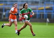 10 August 2019; Niamh Kelly of Mayo during the TG4 All-Ireland Ladies Football Senior Championship Quarter-Final match between Mayo and Armagh at Glennon Brothers Pearse Park in Longford. Photo by Matt Browne/Sportsfile