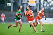 10 August 2019; Clodagh McCambridge of Armaghin during the TG4 All-Ireland Ladies Football Senior Championship Quarter-Final match between Mayo and Armagh at Glennon Brothers Pearse Park in Longford. Photo by Matt Browne/Sportsfile