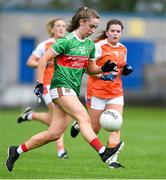 10 August 2019; Sinead Cafferky of Mayo during the TG4 All-Ireland Ladies Football Senior Championship Quarter-Final match between Mayo and Armagh at Glennon Brothers Pearse Park in Longford. Photo by Matt Browne/Sportsfile