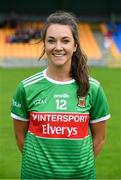 10 August 2019; Niamh Kelly of Mayo before the TG4 All-Ireland Ladies Football Senior Championship Quarter-Final match between Mayo and Armagh at Glennon Brothers Pearse Park in Longford. Photo by Matt Browne/Sportsfile