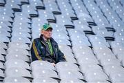 11 August 2019; A Kerry supporter in the Cusack Stand before the GAA Football All-Ireland Senior Championship Semi-Final match between Kerry and Tyrone at Croke Park in Dublin. Photo by Piaras Ó Mídheach/Sportsfile