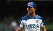 10 August 2019; Italy attack coach Mike Catt prior to the Guinness Summer Series 2019 match between Ireland and Italy at the Aviva Stadium in Dublin. Photo by David Fitzgerald/Sportsfile