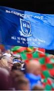 10 August 2019; A Dublin flag is seen prior to the GAA Football All-Ireland Senior Championship Semi-Final match between Dublin and Mayo at Croke Park in Dublin. Photo by Stephen McCarthy/Sportsfile