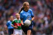 10 August 2019; Sophie English, Mount Anville PS, Stillorgan, Dublin, during the INTO Cumann na mBunscol GAA Respect Exhibition Go Games during the GAA Football All-Ireland Senior Championship Semi-Final match between Dublin and Mayo at Croke Park in Dublin. Photo by Stephen McCarthy/Sportsfile
