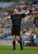 11 August 2019; Referee Martin McNally during the Electric Ireland GAA Football All-Ireland Minor Championship Semi-Final match between Kerry and Galway at Croke Park in Dublin. Photo by Ray McManus/Sportsfile