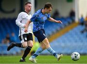 11 August 2019; Jason McClelland of UCD shoots to score his side's second goal during the Extra.ie FAI Cup First Round match between UCD and Letterkenny Rovers at UCD Bowl in Belfield, Dublin. Photo by Seb Daly/Sportsfile