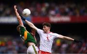 11 August 2019; Rory Brennan of Tyrone in action against Gavin Crowley of Kerry during the GAA Football All-Ireland Senior Championship Semi-Final match between Kerry and Tyrone at Croke Park in Dublin. Photo by Stephen McCarthy/Sportsfile