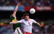 11 August 2019; Rory Brennan of Tyrone in action against Gavin Crowley of Kerry during the GAA Football All-Ireland Senior Championship Semi-Final match between Kerry and Tyrone at Croke Park in Dublin. Photo by Stephen McCarthy/Sportsfile