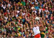 11 August 2019; Richie Donnelly of Tyrone in action against Shane Enright of Kerry during the GAA Football All-Ireland Senior Championship Semi-Final match between Kerry and Tyrone at Croke Park in Dublin. Photo by Ramsey Cardy/Sportsfile