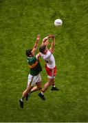 11 August 2019; Richie Donnelly of Tyrone in action against Shane Enright of Kerry during the GAA Football All-Ireland Senior Championship Semi-Final match between Kerry and Tyrone at Croke Park in Dublin. Photo by Daire Brennan/Sportsfile