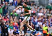 11 August 2019; Tadhg Morley of Kerry celebrates after the GAA Football All-Ireland Senior Championship Semi-Final match between Kerry and Tyrone at Croke Park in Dublin. Photo by Piaras Ó Mídheach/Sportsfile