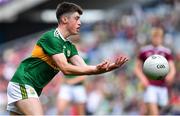 11 August 2019; Eoghan O'Sullivan of Kerry during the Electric Ireland GAA Football All-Ireland Minor Championship Semi-Final match between Kerry and Galway at Croke Park in Dublin. Photo by Brendan Moran/Sportsfile