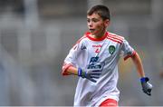 11 August 2019; Turlough Carr, St Francis, Barnesmore, Donegal Town, Donegal, representing Tyrone, during the INTO Cumann na mBunscol GAA Respect Exhibition Go Games during the GAA Football All-Ireland Senior Championship Semi-Final match between Kerry and Tyrone at Croke Park in Dublin. Photo by Piaras Ó Mídheach/Sportsfile
