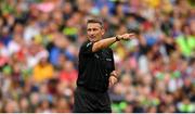 11 August 2019; Referee Maurice Deegan during the GAA Football All-Ireland Senior Championship Semi-Final match between Kerry and Tyrone at Croke Park in Dublin. Photo by Eóin Noonan/Sportsfile