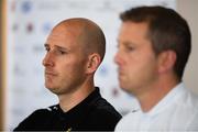 12 August 2019; Gary Rogers during a Dundalk press conference at Tallaght Stadium in Tallaght, Dublin. Photo by Eóin Noonan/Sportsfile